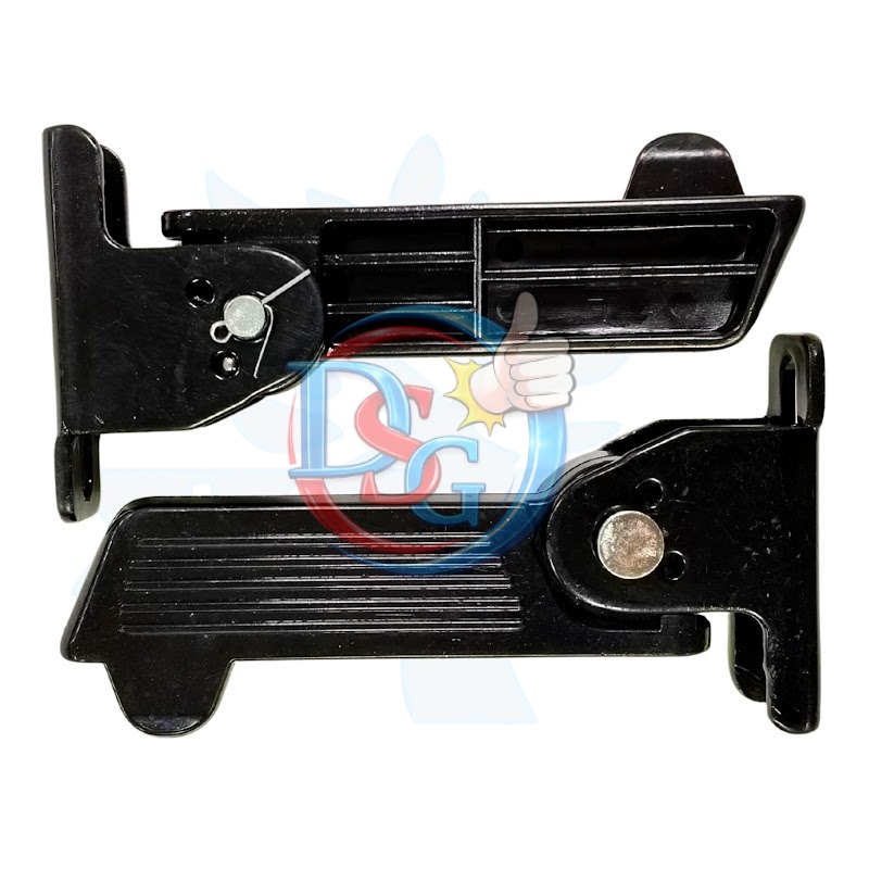 GENTS FOOTREST BLACK KINETC (017c)